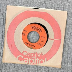 Vintage‎ 45 RPM record Jean Watson 1975 capital records country rock blues